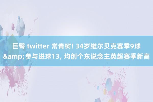 巨臀 twitter 常青树! 34岁维尔贝克赛季9球&参与进球13， 均创个东说念主英超赛季新高